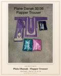 Plain Dhanak 2-Piece Suit with Flapper Trouser - Lilac Purple (32/38 Design 01)