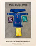 Plain Dhanak 2-Piece Suit - Royal Blue (32/38 Design 03)