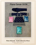 Plain Dhanak 2-Piece Suit - Navy Blue (32/38 Design 09)