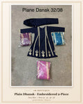 Plain Dhanak 2-Piece Suit - Navy Blue (32/38 Design 21)